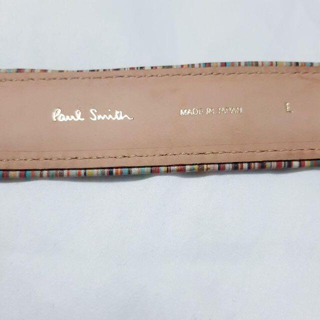 Paul Smith(ポールスミス)のPaul Smith ポールスミス ベルト マルチカラーストライプ  レザー メンズのファッション小物(ベルト)の商品写真