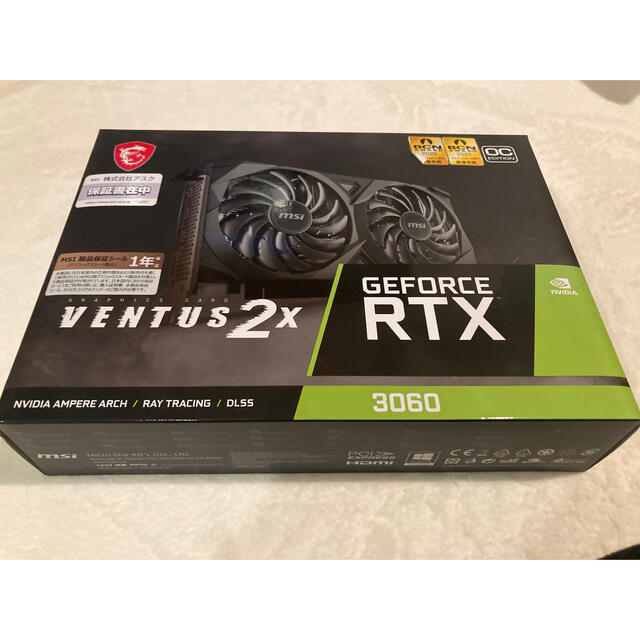 MSI GeForce RTX 3060 VENTUS 2X 12G OCGeForce