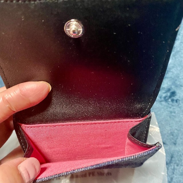 DIESEL(ディーゼル)のDIESEL デニムミニ財布 ウォレット レディースのファッション小物(財布)の商品写真