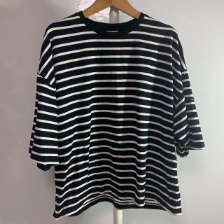 オーシバル(ORCIVAL)の専用　orcival Tシャツ 七分袖　M-L ボーダー　品番459(Tシャツ(長袖/七分))