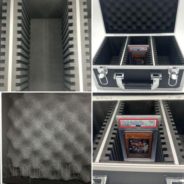 PSA保管用 アタッシュケース 45枚収納 アルミ製 ストレージケース BOX 5