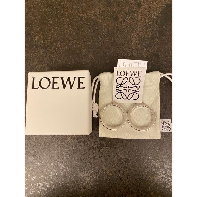 LOEWE ロエベ  ストラップ メタリック リング パラジウム