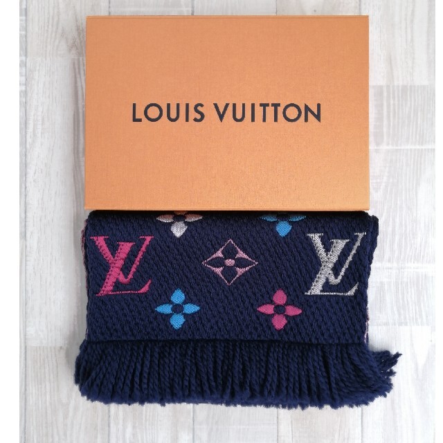 【Louis Vuitton】エシャルプ ロゴマニア レインボーM70899