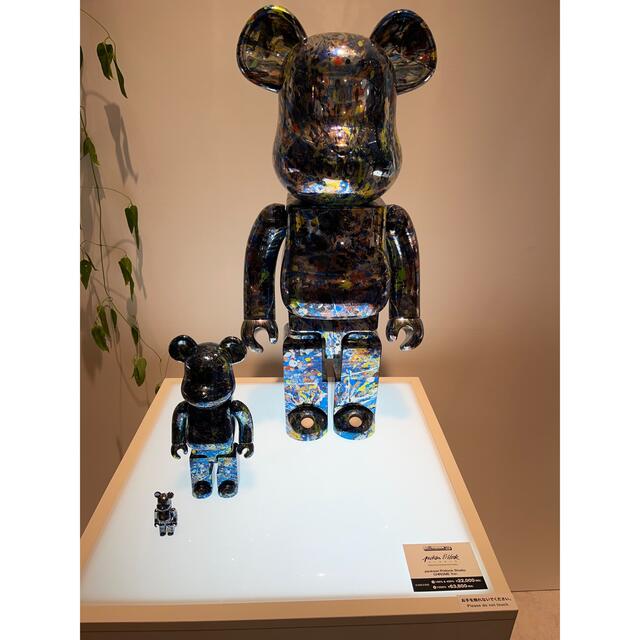 MEDICOM TOY - BE@RBRICK Jackson Pollock STUDIO CHROMEの通販 by ...