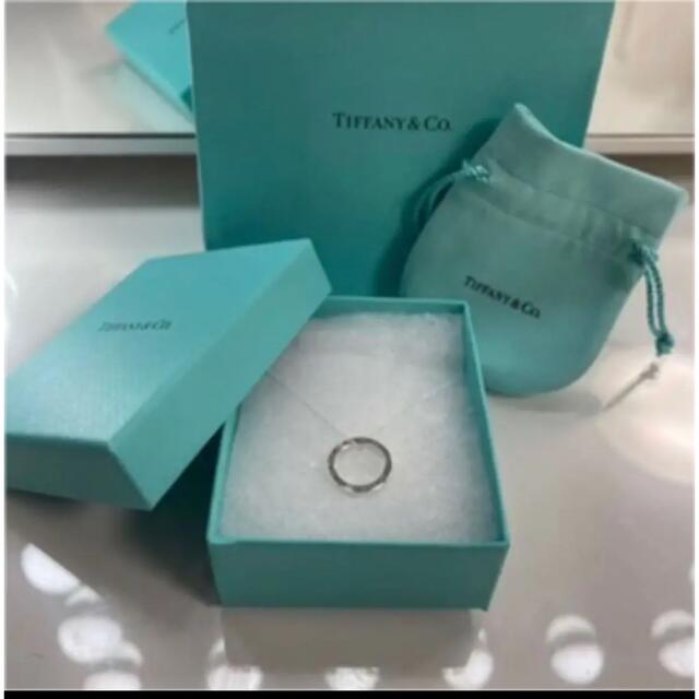 Tiffany & Co.(ティファニー)のTIFFANY ティファニー ネックレス サークルペンダント レディースのアクセサリー(ネックレス)の商品写真