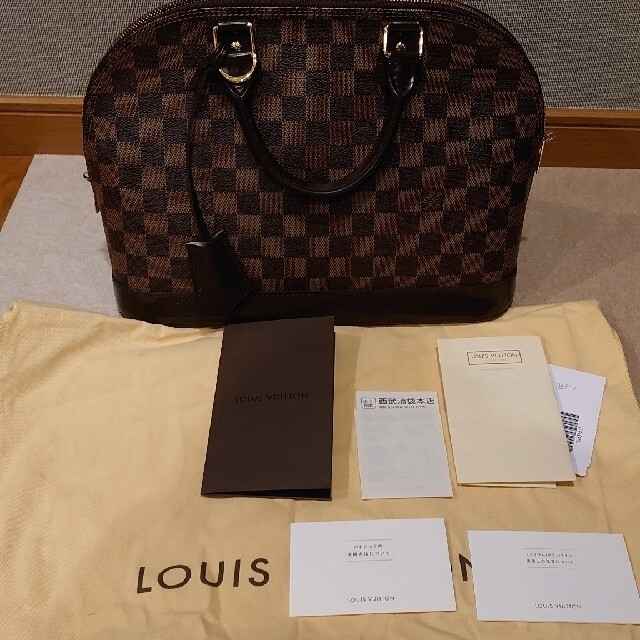 LOUIS VUITTON(ルイヴィトン)の❕最終値下げ❕ルイヴィトン ダミエ アルマPM レディースのバッグ(ハンドバッグ)の商品写真