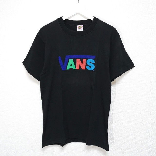 メンズM 90s VANS Tシャツ CALIFORNIA NATIVE 黒 USA製