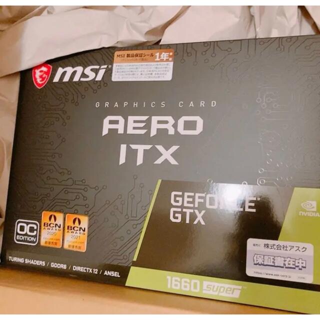 Micro−StarInt’lMSI GeForce GTX 1660 SUPER AERO ITX OC