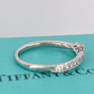 ティファニー TIFFANY＆CO ハーモニーダイヤリング D0.32ct #12 Pt950 ジュエリー