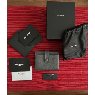 サンローラン(Saint Laurent)の【サックドジュール】SAINT LAURENTコンパクト財布【希少】(折り財布)