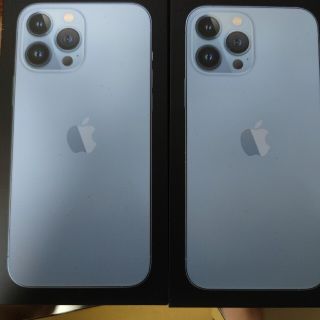 iPhone 新品未開封 iPhone Pro max GB シエラブルー × 2台