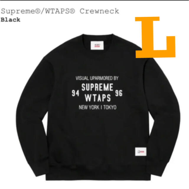 Supreme / WTAPS Crewneck "Black" L