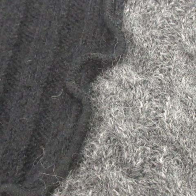 SLY(スライ)のSLY 新作 21AW チュニック ニット セーター カラーブロッキング 切替 レディースのトップス(ニット/セーター)の商品写真