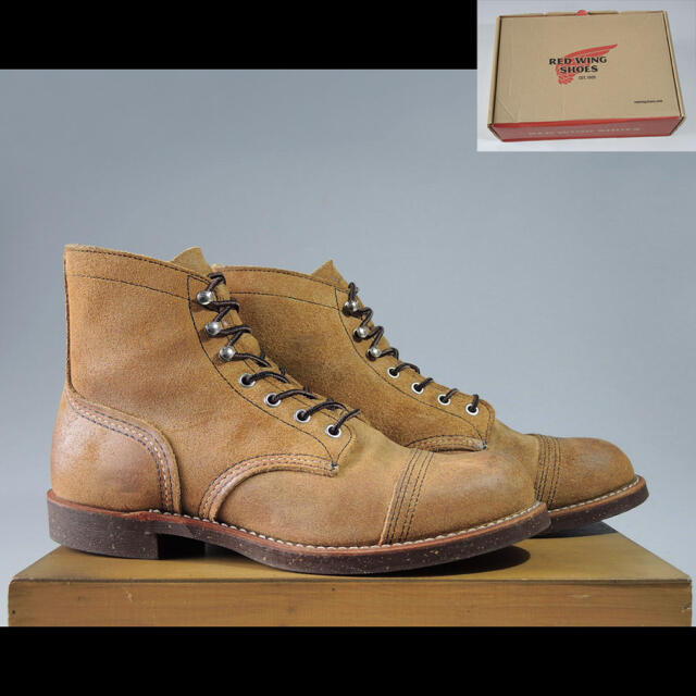 REDWING(レッドウィング)のキムタク着8113アイアンレンジ木村拓哉着8111 8112ミュールスキナー メンズの靴/シューズ(ブーツ)の商品写真