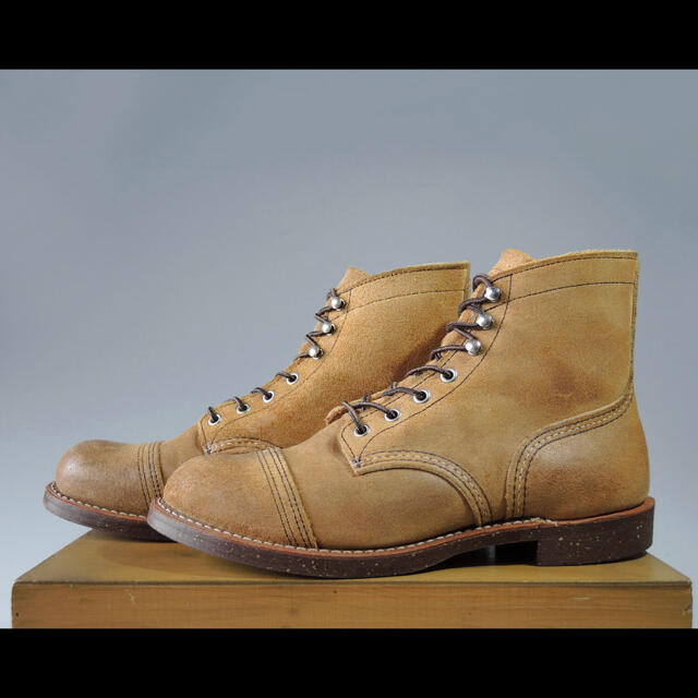 REDWING(レッドウィング)のキムタク着8113アイアンレンジ木村拓哉着8111 8112ミュールスキナー メンズの靴/シューズ(ブーツ)の商品写真