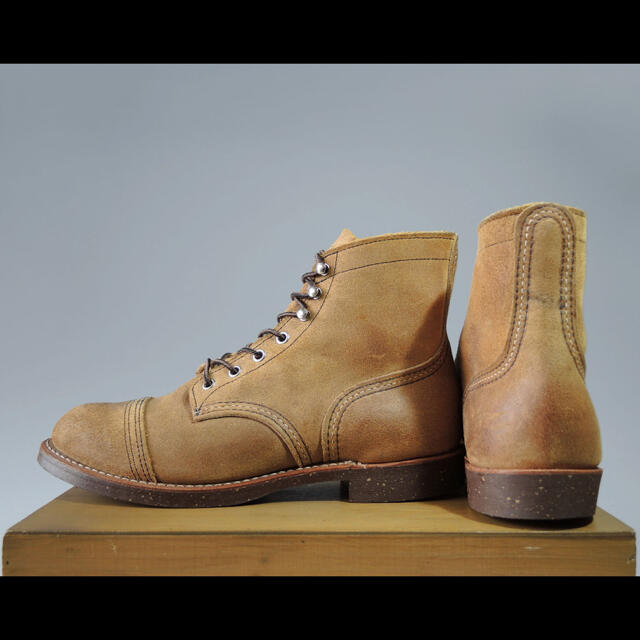 REDWING(レッドウィング)のキムタク着8113アイアンレンジ木村拓哉着8111 8112ミュールスキナー メンズの靴/シューズ(ブーツ)の商品写真