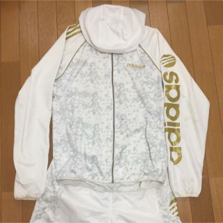 adidas - adidas 白金ジャージ セットアップ の通販 by adidas - adidas 白金ジャージ セットアップ の通販 by