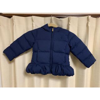 ラルフローレン(Ralph Lauren)のラルフローレン　ダウン　ダウンジャケット　キッズ　ブルー　アウター(ジャケット/上着)