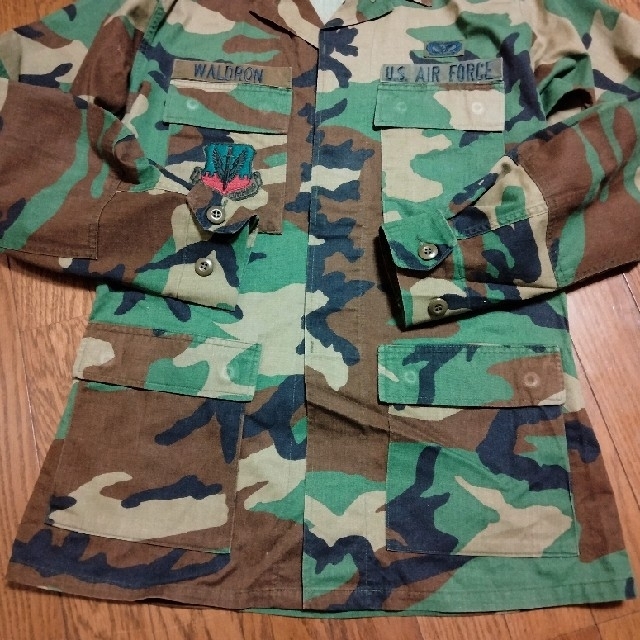 90s 米軍 USAF ウッドランドカモ 迷彩 BDU ミリタリージャケット