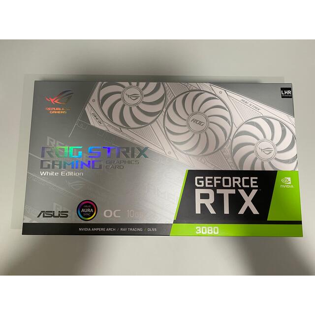 RTX3080 ASUS ROG STRIX WHITE NVIDIA BOX スマホ/家電/カメラのPC/タブレット(その他)の商品写真