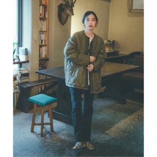 スピックアンドスパン(Spick & Span)の【YURIE A.× Spick & Span】キルテッドフィールドブルゾン(ブルゾン)