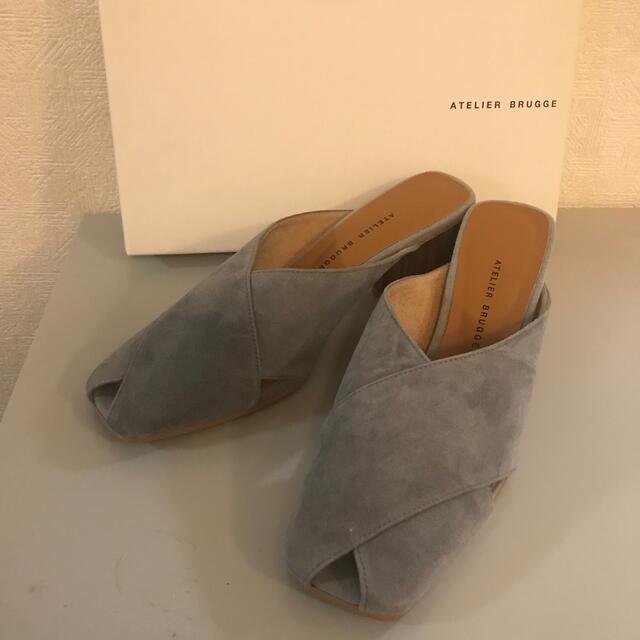 atelier brugge(アトリエブルージュ)の【新品未使用】ATELIER BRUGGE ミュール レディースの靴/シューズ(ハイヒール/パンプス)の商品写真