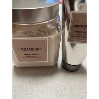 ローラメルシエ(laura mercier)のローラメルシエ アンバーバニラ ボディクリーム ハンドクリーム(ボディクリーム)