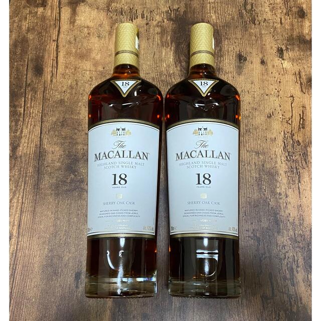 2021 MACALLAN ザ マッカラン 18年 ウイスキー 2本 1