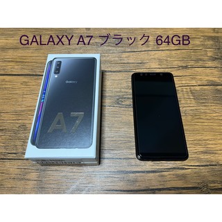 Galaxy - Galaxy A7 ブラック 64 GB SIMフリーの通販 by ごん 