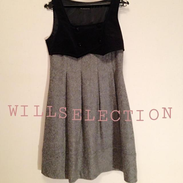 WILLSELECTION(ウィルセレクション)のWillselection ワンピース レディースのワンピース(ひざ丈ワンピース)の商品写真