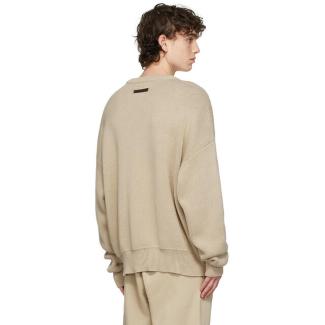 エッセンシャルズ SSENSE 限定 ベージュ プルオーバー セーター L 1