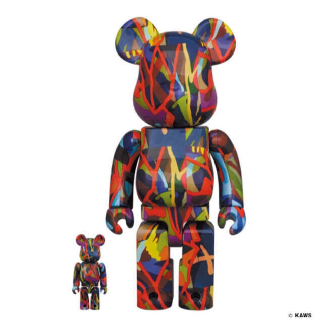 BE@BRICK KAWS TENSION 100% 400% カウズ