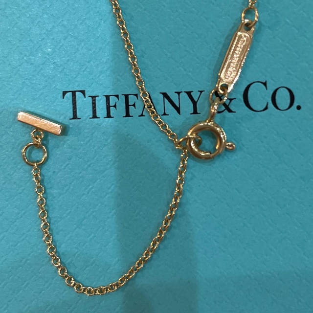 Tiffany & Co.(ティファニー)のRURU様専用　ティファニー　Tスマイルミニネックレス　ダイヤ　ローズゴールド レディースのアクセサリー(ネックレス)の商品写真