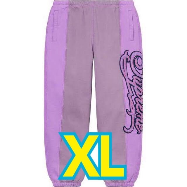 Supreme Paneled Script Sweatpant XL