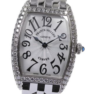 フランクミュラー(FRANCK MULLER)の【FRANCK MULLER】フランクミュラー トノーカーベックス ダイヤベゼル 1752QZD クォーツ レディース【ev20】(腕時計)