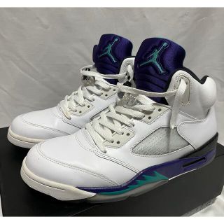 ナイキ(NIKE)のNIKE AIR JORDAN 5 ナイキ エア ジョーダン グレープ(スニーカー)