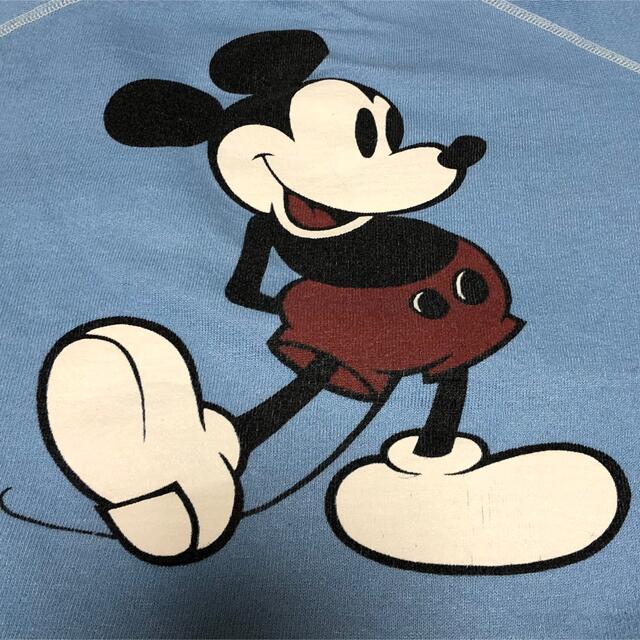 Disney(ディズニー)の80s Disney ディズニー mickey ミッキー スウェット トレーナー メンズのトップス(スウェット)の商品写真