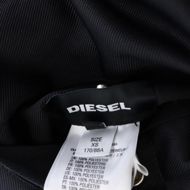 DIESEL(ディーゼル)のディーゼル  19AW リバーシブル ステンカラージャケット ボア XS 黒 茶 メンズのジャケット/アウター(ブルゾン)の商品写真