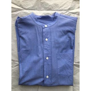 コモリ(COMOLI)の20ss comoli バンドカラーシャツ(シャツ)