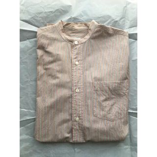 コモリ(COMOLI)の18ss comoli バンドカラーシャツ(シャツ)