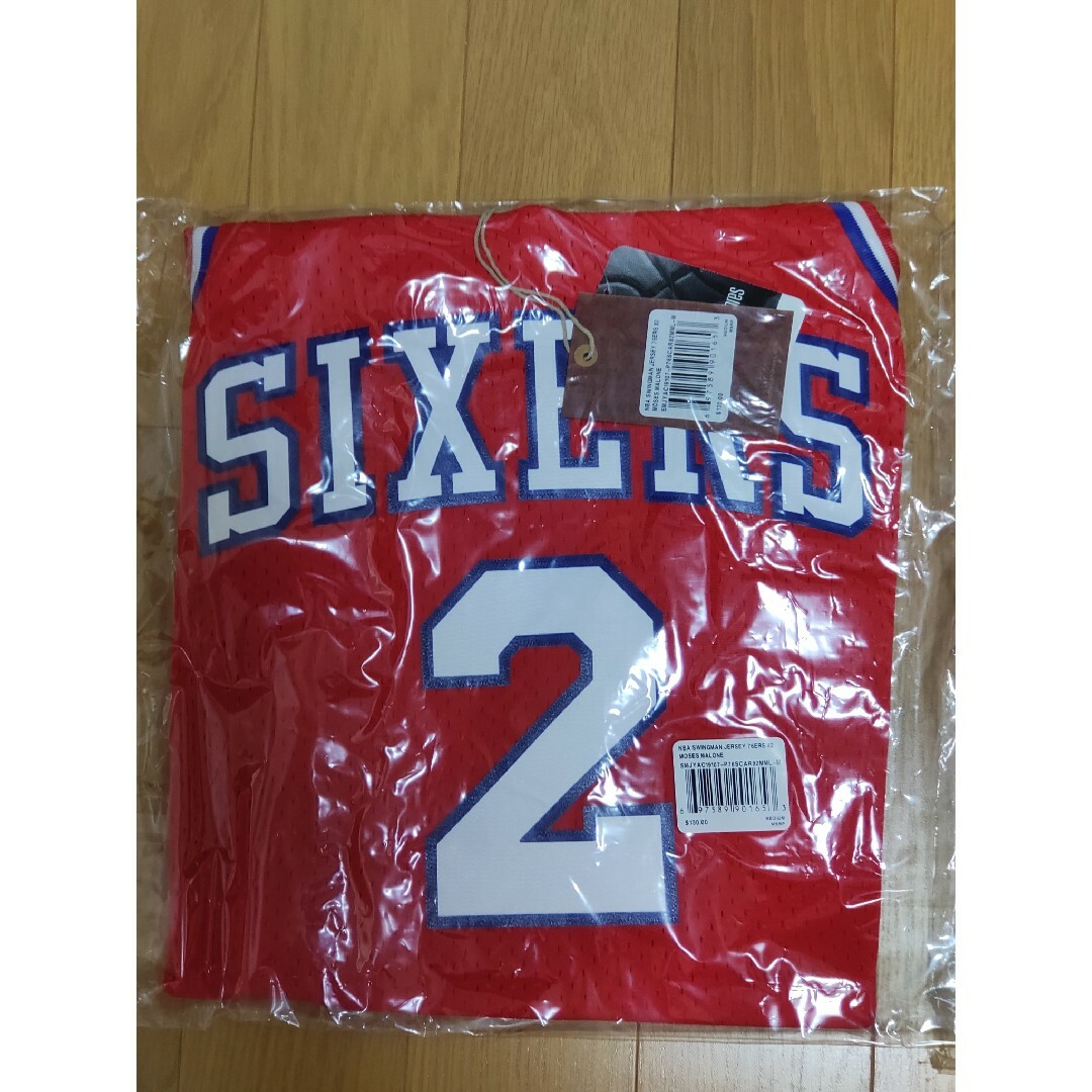 NBA 76ers モーゼス・マローン スイングマン ユニフォーム 82-83