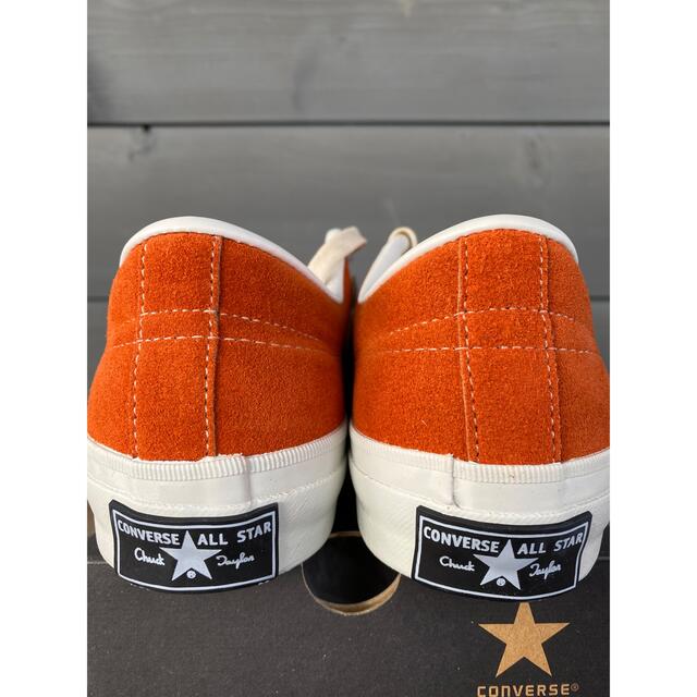 CONVERSE(コンバース)の【値下げ】希少　未使用　2006年製　ジャックスター　レトロ　オレンジ　日本製 メンズの靴/シューズ(スニーカー)の商品写真