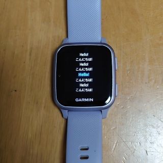 ガーミン(GARMIN)のガーミン　スマートウォッチ　GARMIN Venu Sq(腕時計(デジタル))