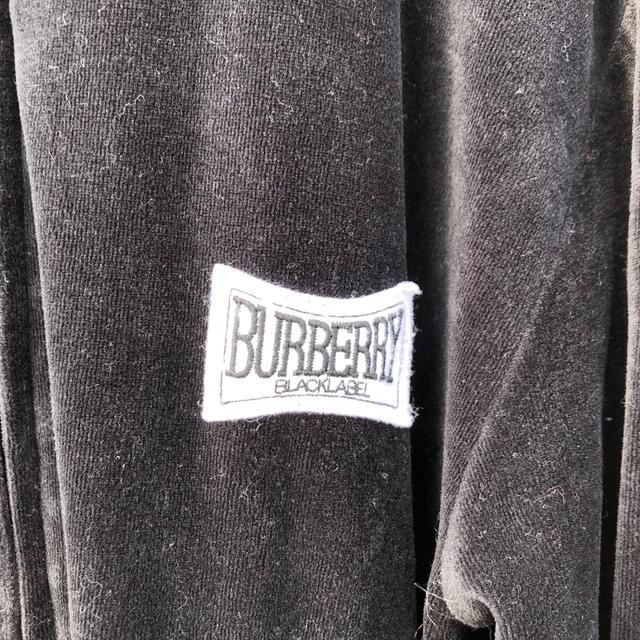 BURBERRY BLACK LABEL(バーバリーブラックレーベル)のBurberry black label ベロア ジャージ トラックジャケット メンズのトップス(ジャージ)の商品写真