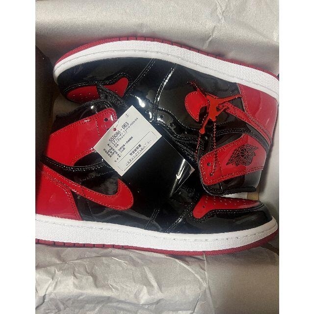 Air jordan1 HighOG Patent Bred 27