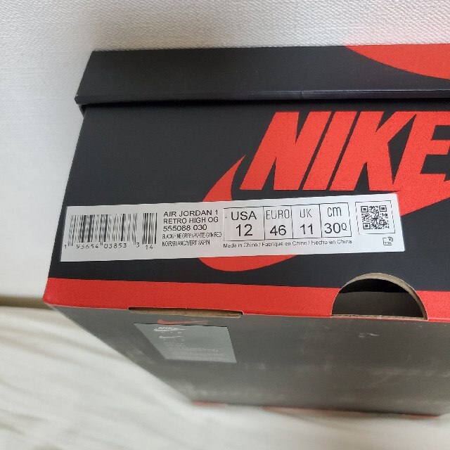 NIKE(ナイキ)のNIKE AIR JORDAN 1 RETRO OG 30cm US12 メンズの靴/シューズ(スニーカー)の商品写真