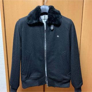 バーバリーブラックレーベル(BURBERRY BLACK LABEL)の【ナイトセール！】新品未着用バーバリーブラックレーベルウールライダースMサイズ(ライダースジャケット)