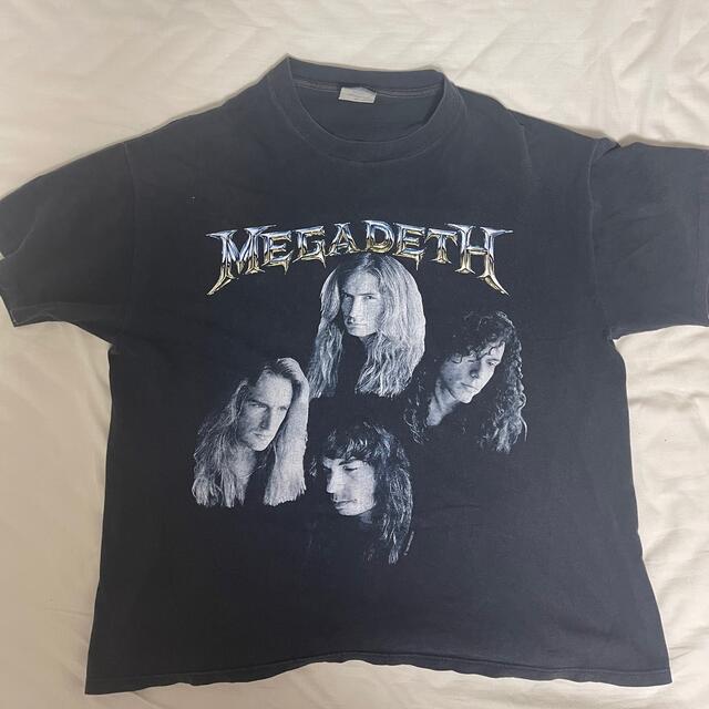 激レアデッドストック ロンT メガデス Megadeth 2001年製ビンテージ-