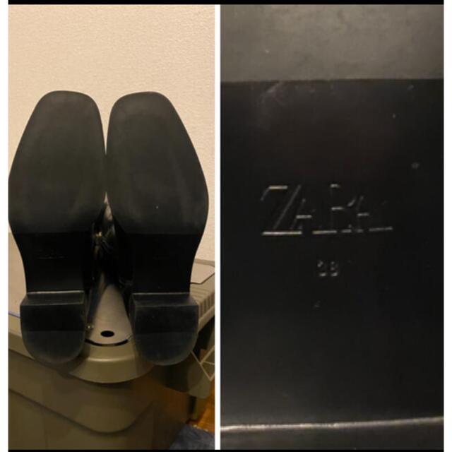 ZARA(ザラ)のZARAニーハイブーツ レディースの靴/シューズ(ブーツ)の商品写真