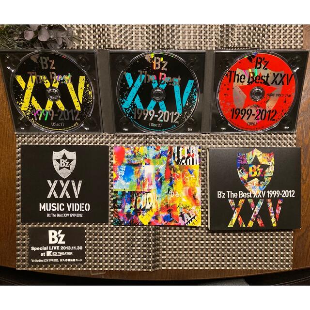 B'z The Best XXV (初回限定盤)特典DVD付 エンタメ/ホビーのCD(ポップス/ロック(邦楽))の商品写真